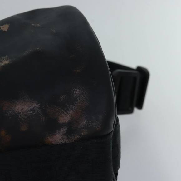 CHANEL Sports Line Drum bag Shoulder Bag Vinyl Black CC Auth bs15851 - Picture 15 of 16